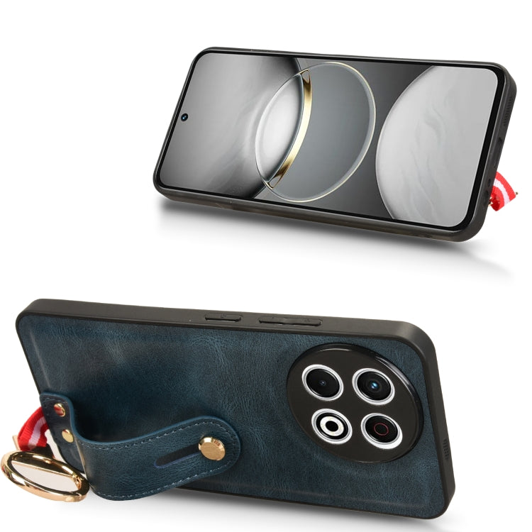 For Tecno Spark 30 Pro 4G Wristband Leather Back Phone Case