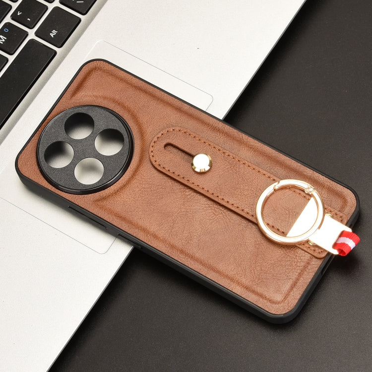For Tecno Spark 30 Pro 4G Wristband Leather Back Phone Case