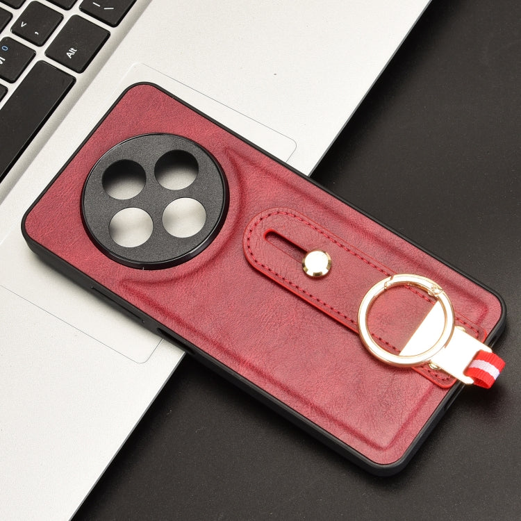 For Tecno Spark 30 4G Wristband Leather Back Phone Case