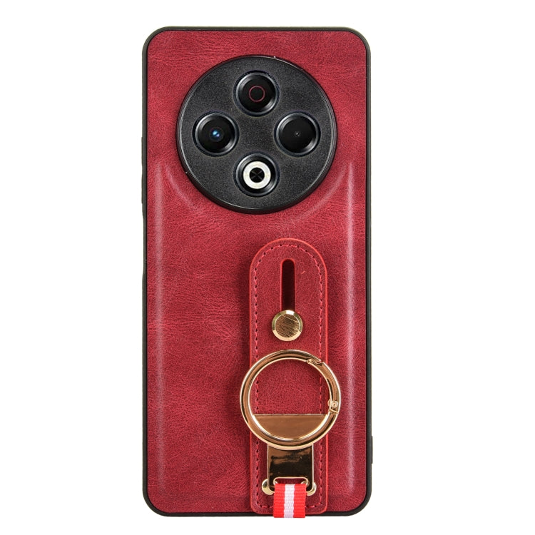 For Tecno Spark 30 4G Wristband Leather Back Phone Case