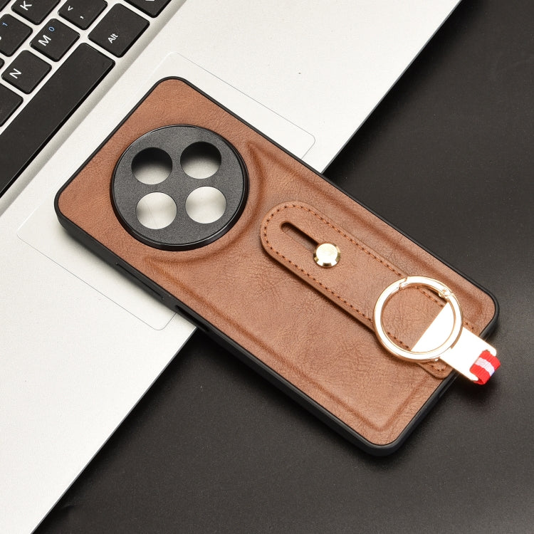 For Tecno Spark 30 4G Wristband Leather Back Phone Case