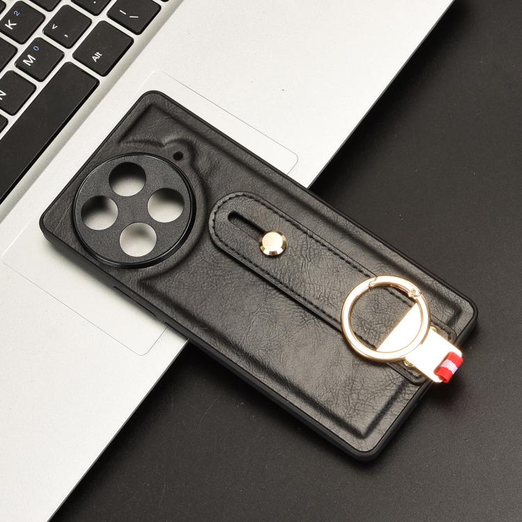 For Tecno Camon 30S / 30S Pro Wristband Leather Back Phone Case