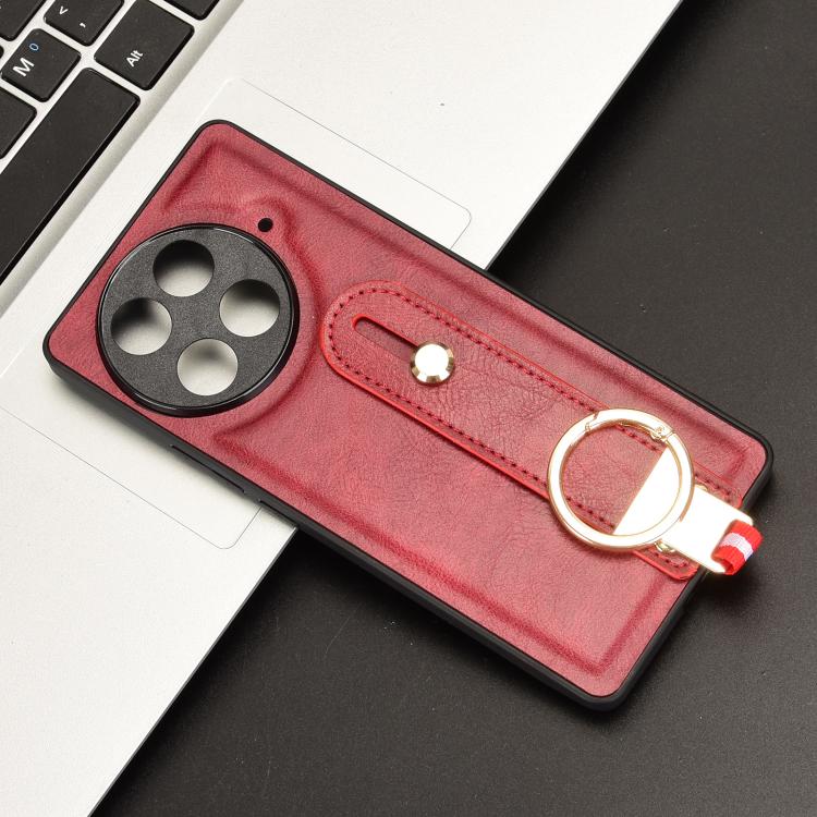 For Tecno Camon 30S / 30S Pro Wristband Leather Back Phone Case
