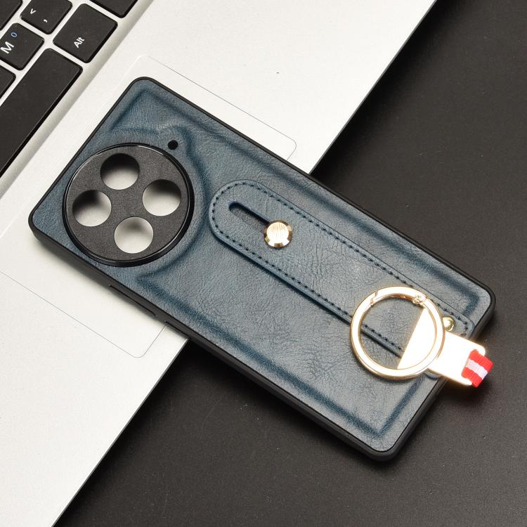 For Tecno Camon 30S / 30S Pro Wristband Leather Back Phone Case