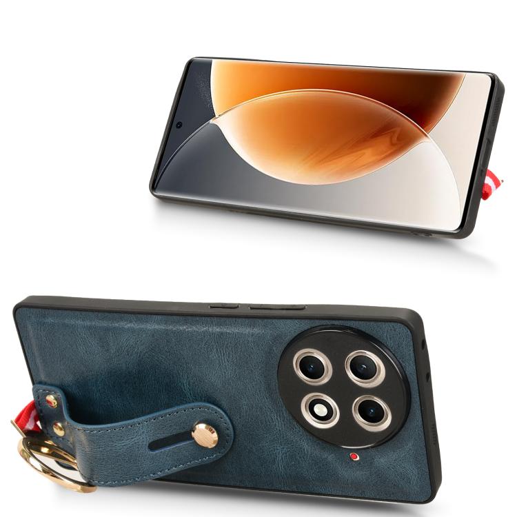 For Tecno Camon 30S / 30S Pro Wristband Leather Back Phone Case