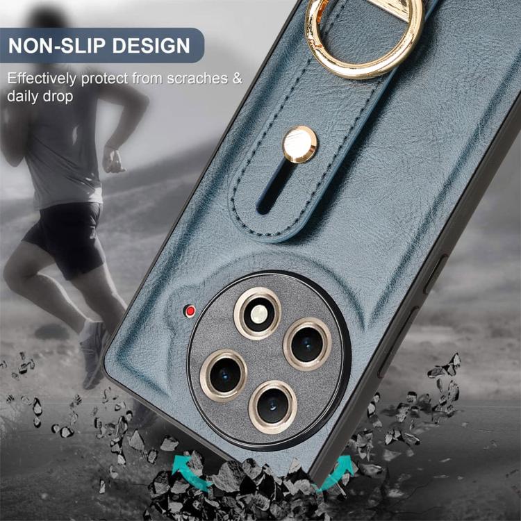 For Tecno Camon 30S / 30S Pro Wristband Leather Back Phone Case