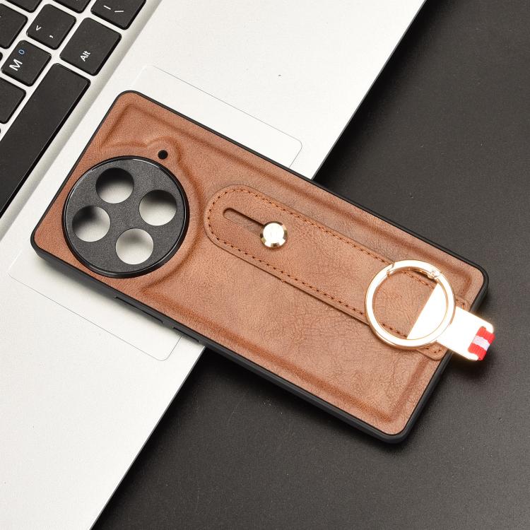 For Tecno Camon 30S / 30S Pro Wristband Leather Back Phone Case