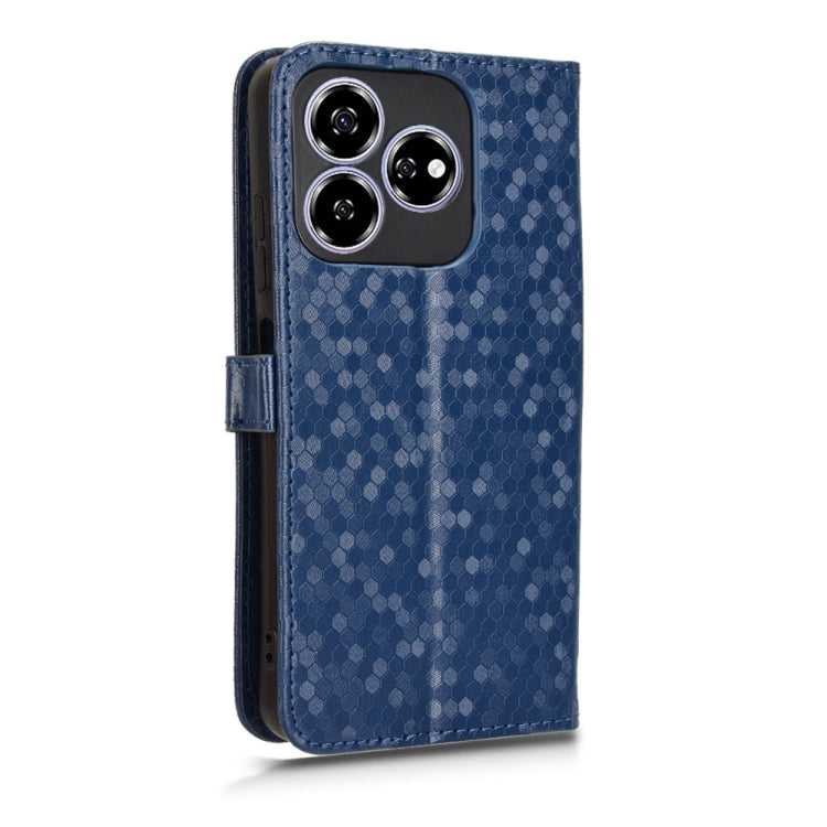 For ZTE Axon 60 4G Honeycomb Dot Texture Leather Phone Case