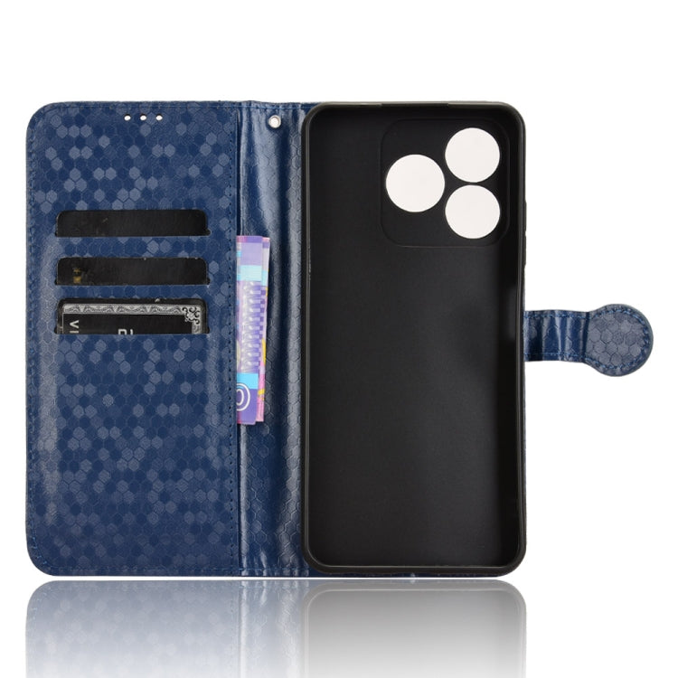 For ZTE Axon 60 4G Honeycomb Dot Texture Leather Phone Case