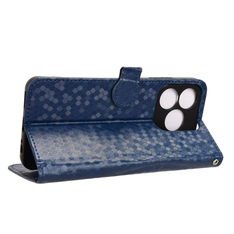 For ZTE Axon 60 4G Honeycomb Dot Texture Leather Phone Case