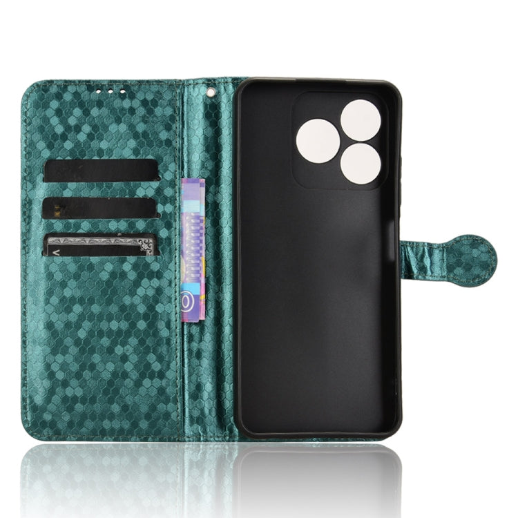 For ZTE Axon 60 4G Honeycomb Dot Texture Leather Phone Case