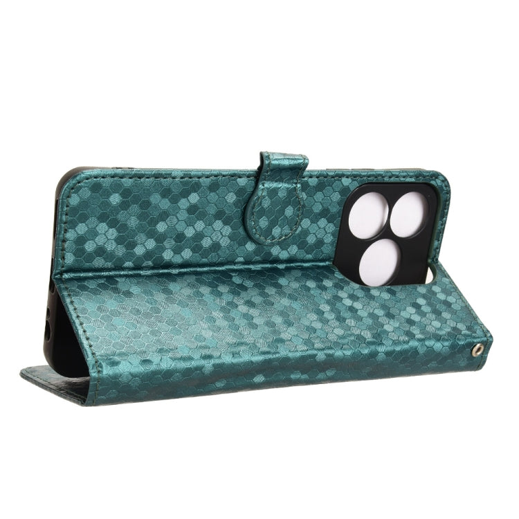 For ZTE Axon 60 4G Honeycomb Dot Texture Leather Phone Case