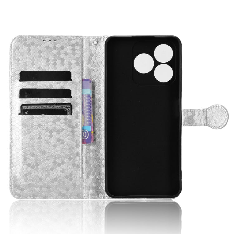 For ZTE Axon 60 4G Honeycomb Dot Texture Leather Phone Case