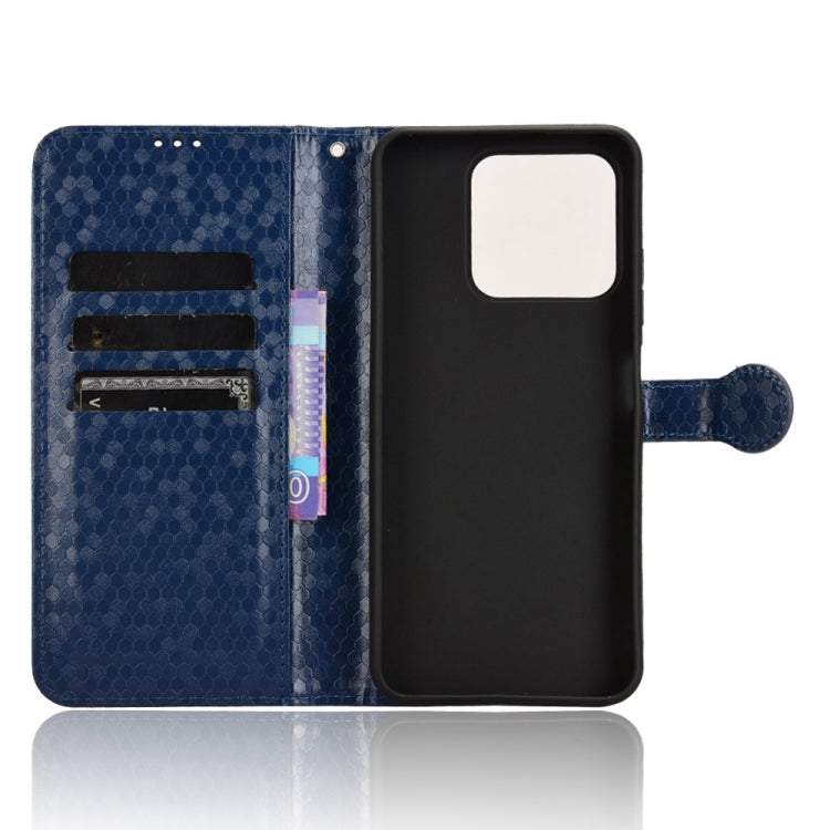 For ZTE Axon 60 Lite / Blade V60 Vita Honeycomb Dot Texture Leather Phone Case