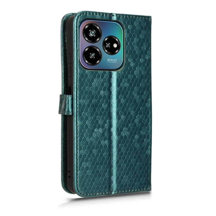 For ZTE Axon 60 Lite / Blade V60 Vita Honeycomb Dot Texture Leather Phone Case