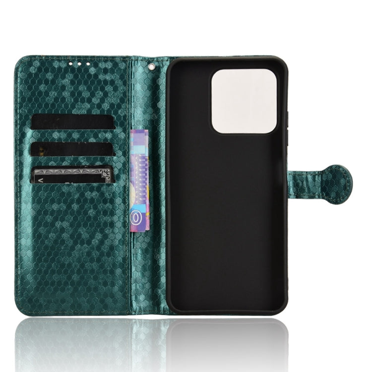 For ZTE Axon 60 Lite / Blade V60 Vita Honeycomb Dot Texture Leather Phone Case