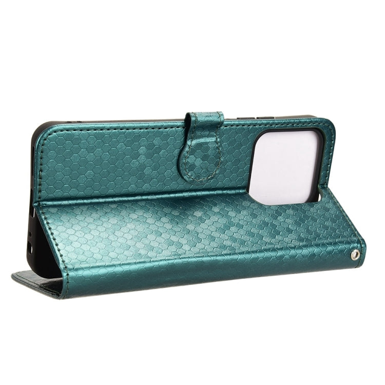 For ZTE Axon 60 Lite / Blade V60 Vita Honeycomb Dot Texture Leather Phone Case