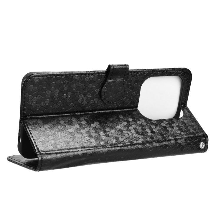 For ZTE nubia Blade V60 Design Honeycomb Dot Texture Leather Phone Case