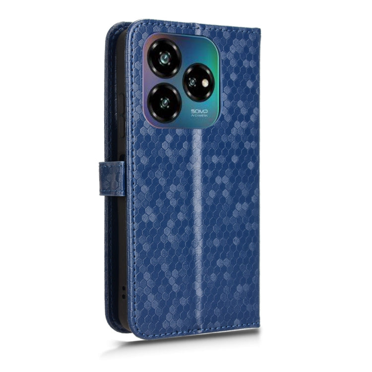 For ZTE nubia Blade V60 Design Honeycomb Dot Texture Leather Phone Case