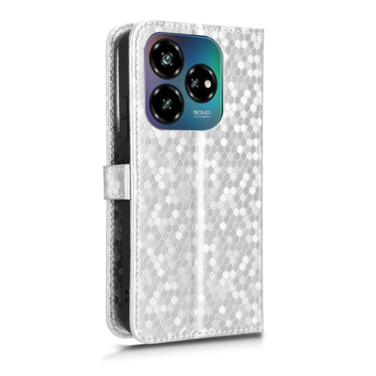 For ZTE nubia Blade V60 Design Honeycomb Dot Texture Leather Phone Case