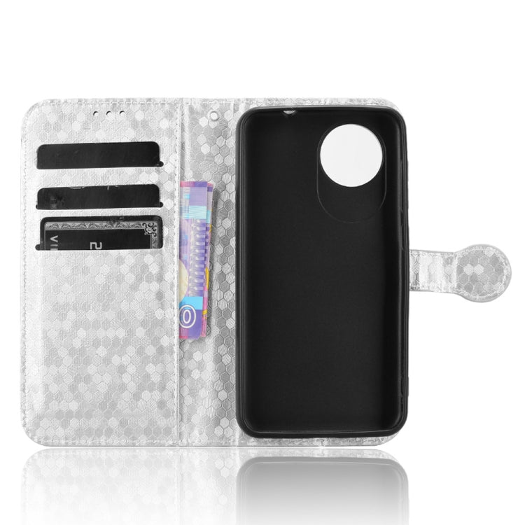 For ZTE Blade A35 Lite / A35 Core Honeycomb Dot Texture Leather Phone Case