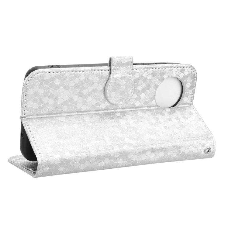 For ZTE Blade A35 Lite / A35 Core Honeycomb Dot Texture Leather Phone Case