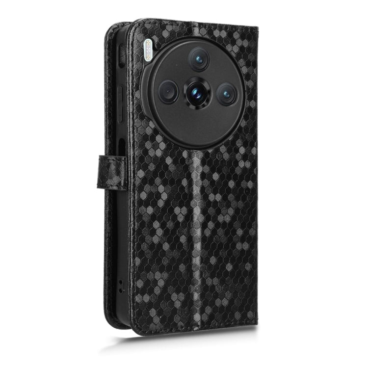 For ZTE nubia Z60S Pro Honeycomb Dot Texture Leather Phone Case
