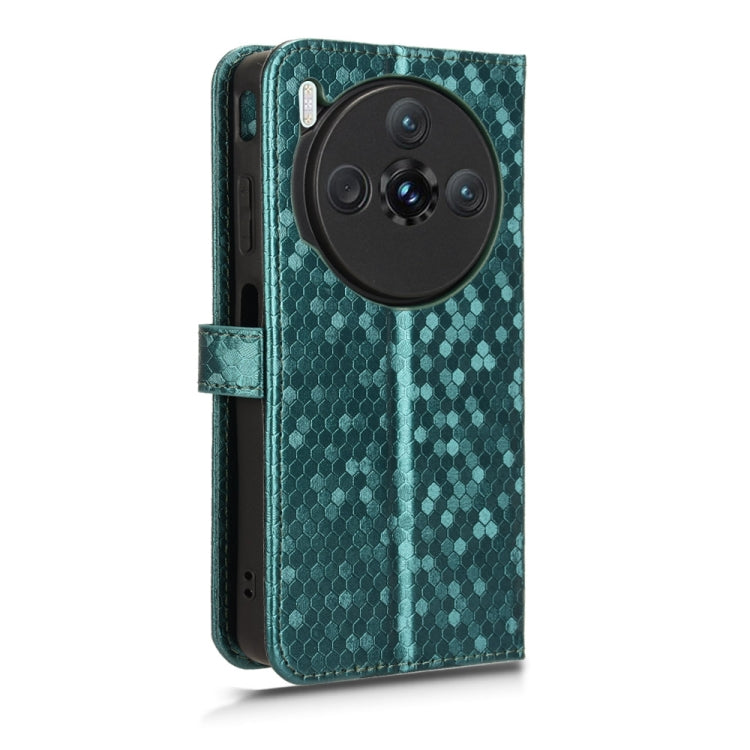 For ZTE nubia Z60S Pro Honeycomb Dot Texture Leather Phone Case