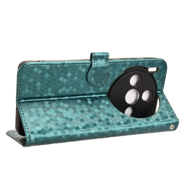 For ZTE nubia Z60S Pro Honeycomb Dot Texture Leather Phone Case