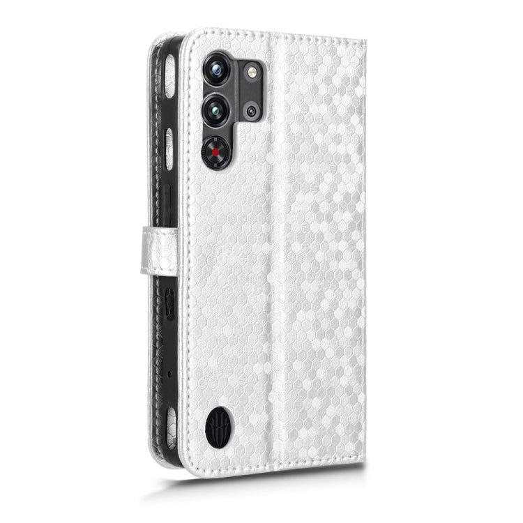 For ZTE nubia Red Magic 10 Pro Honeycomb Dot Texture Leather Phone Case