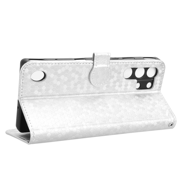 For ZTE nubia Red Magic 10 Pro Honeycomb Dot Texture Leather Phone Case