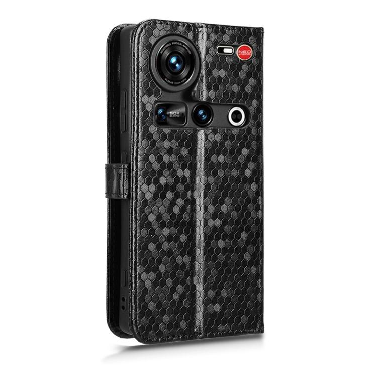 For ZTE nubia Z70 Ultra Honeycomb Dot Texture Leather Phone Case