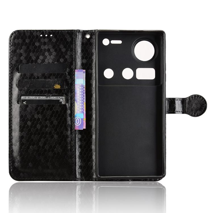 For ZTE nubia Z70 Ultra Honeycomb Dot Texture Leather Phone Case