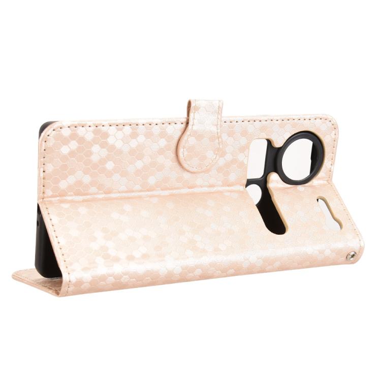 For ZTE nubia Z70 Ultra Honeycomb Dot Texture Leather Phone Case