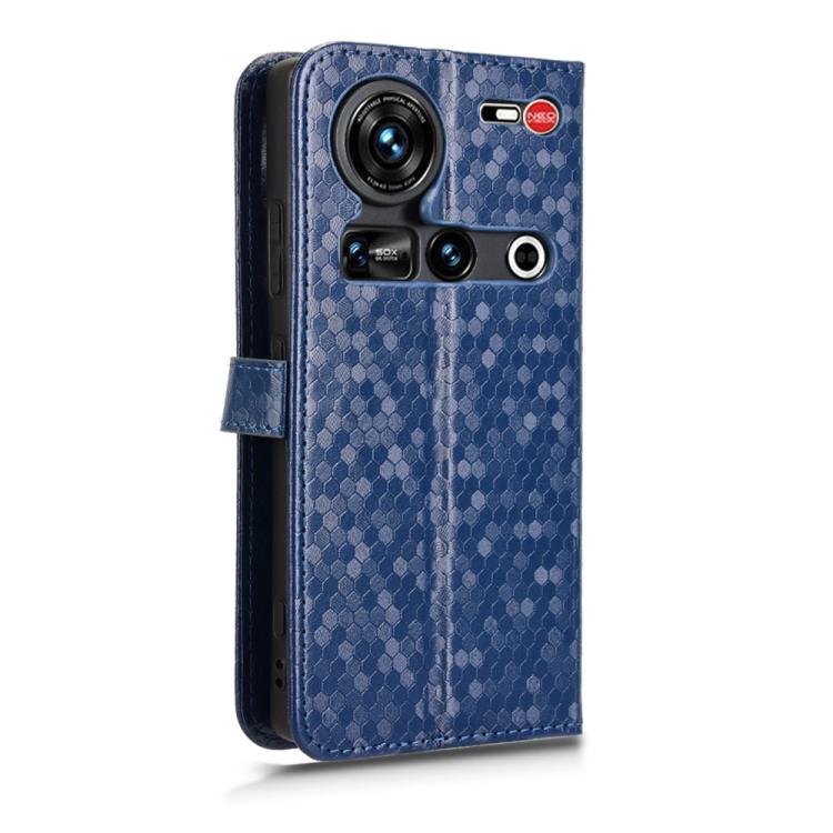 For ZTE nubia Z70 Ultra Honeycomb Dot Texture Leather Phone Case