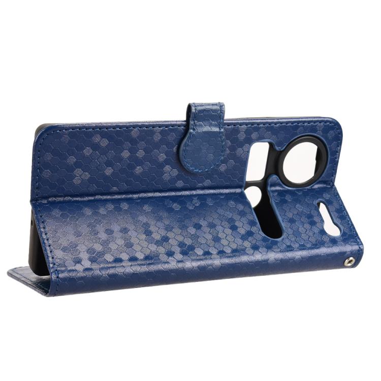 For ZTE nubia Z70 Ultra Honeycomb Dot Texture Leather Phone Case