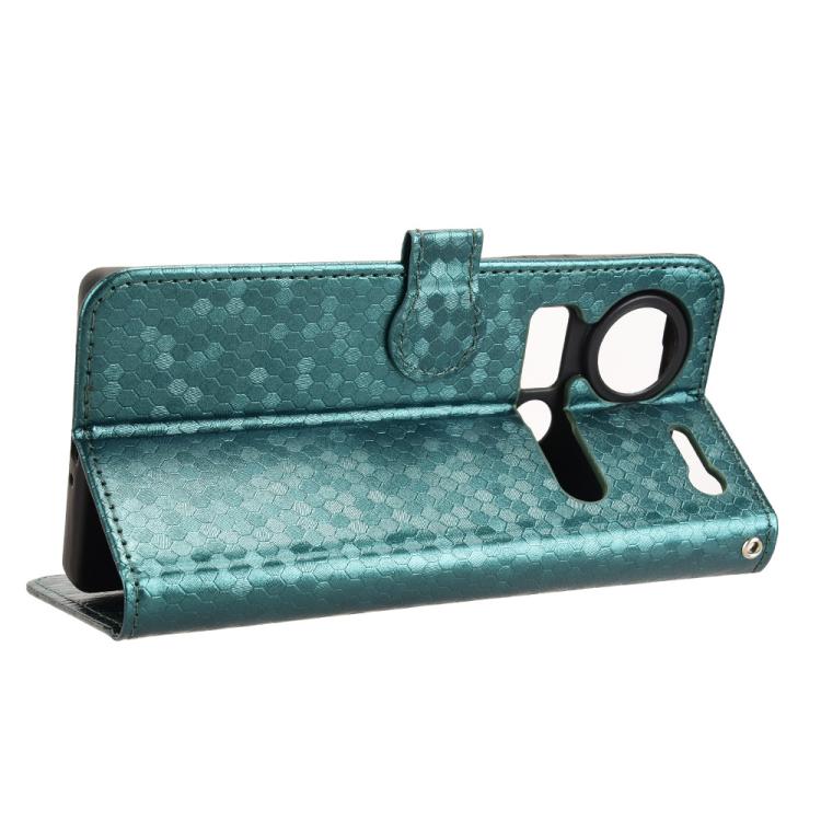 For ZTE nubia Z70 Ultra Honeycomb Dot Texture Leather Phone Case