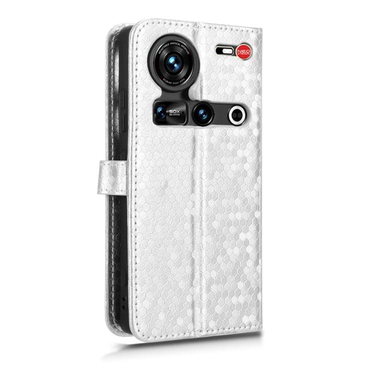 For ZTE nubia Z70 Ultra Honeycomb Dot Texture Leather Phone Case