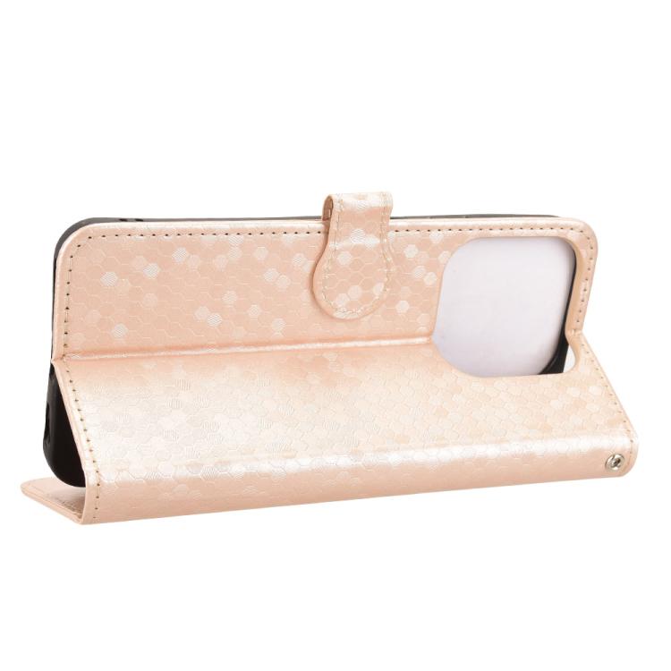 For ZTE Blade V70 Honeycomb Dot Texture Leather Phone Case