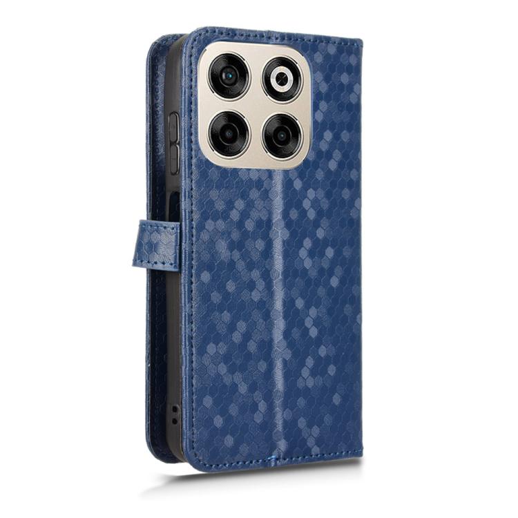 For ZTE Blade V70 Honeycomb Dot Texture Leather Phone Case