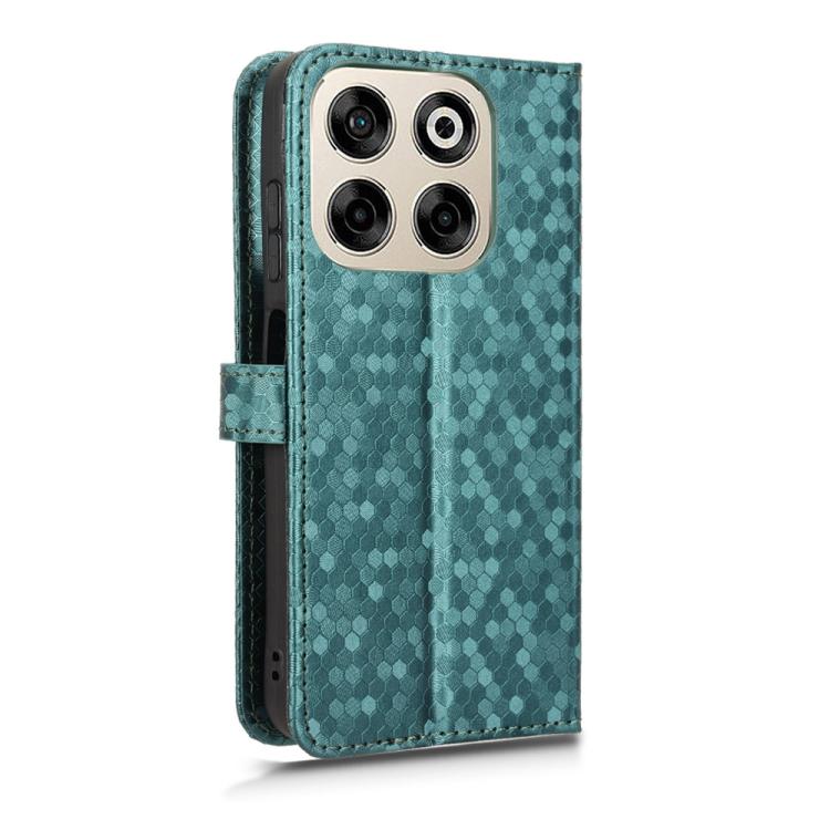 For ZTE Blade V70 Honeycomb Dot Texture Leather Phone Case