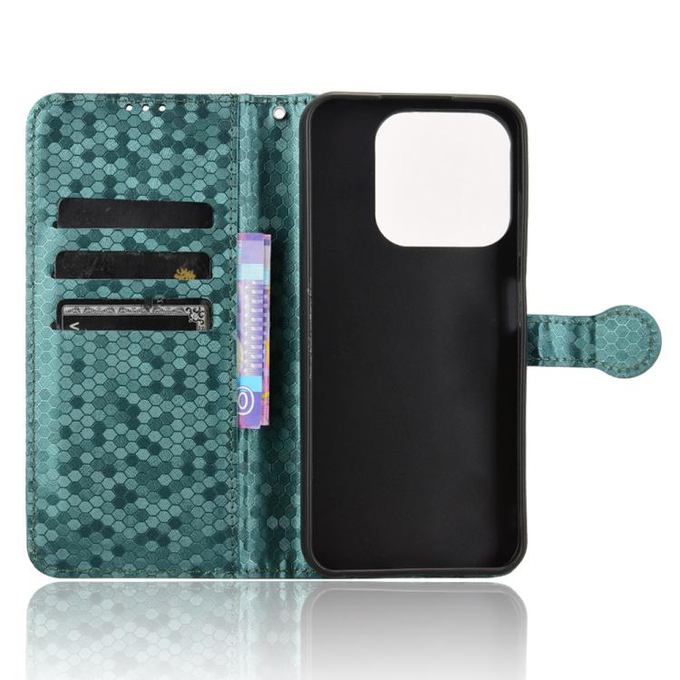 For ZTE Blade V70 Honeycomb Dot Texture Leather Phone Case