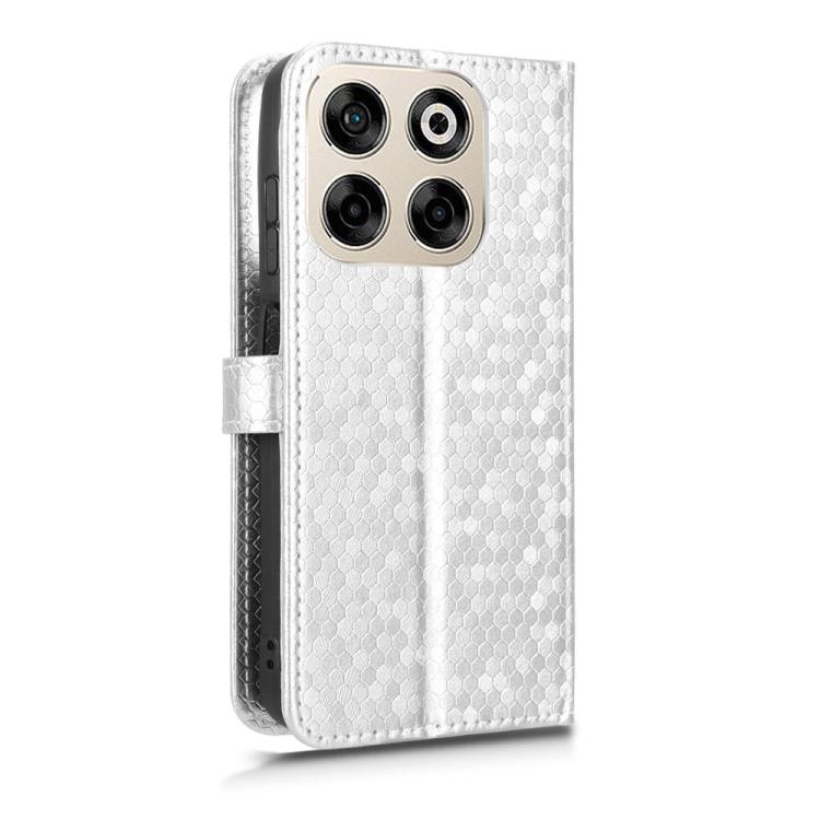 For ZTE Blade V70 Honeycomb Dot Texture Leather Phone Case