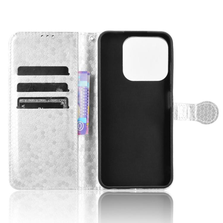 For ZTE Blade V70 Honeycomb Dot Texture Leather Phone Case