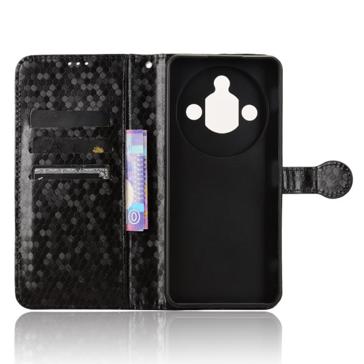 For ZTE Nubia Focus Pro 5G Honeycomb Dot Texture Leather Phone Case