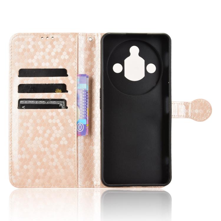 For ZTE Nubia Focus Pro 5G Honeycomb Dot Texture Leather Phone Case