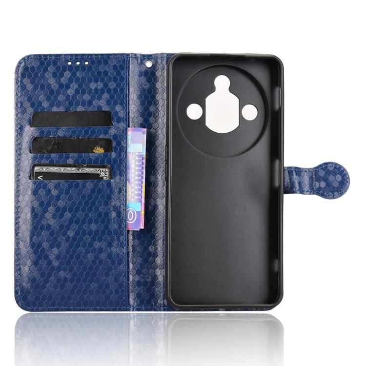 For ZTE Nubia Focus Pro 5G Honeycomb Dot Texture Leather Phone Case