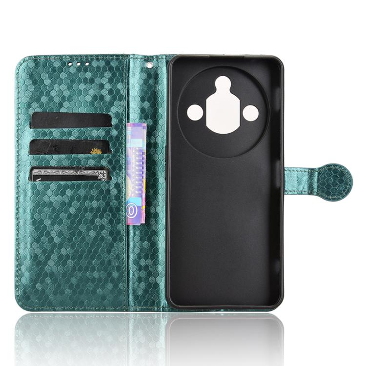 For ZTE Nubia Focus Pro 5G Honeycomb Dot Texture Leather Phone Case
