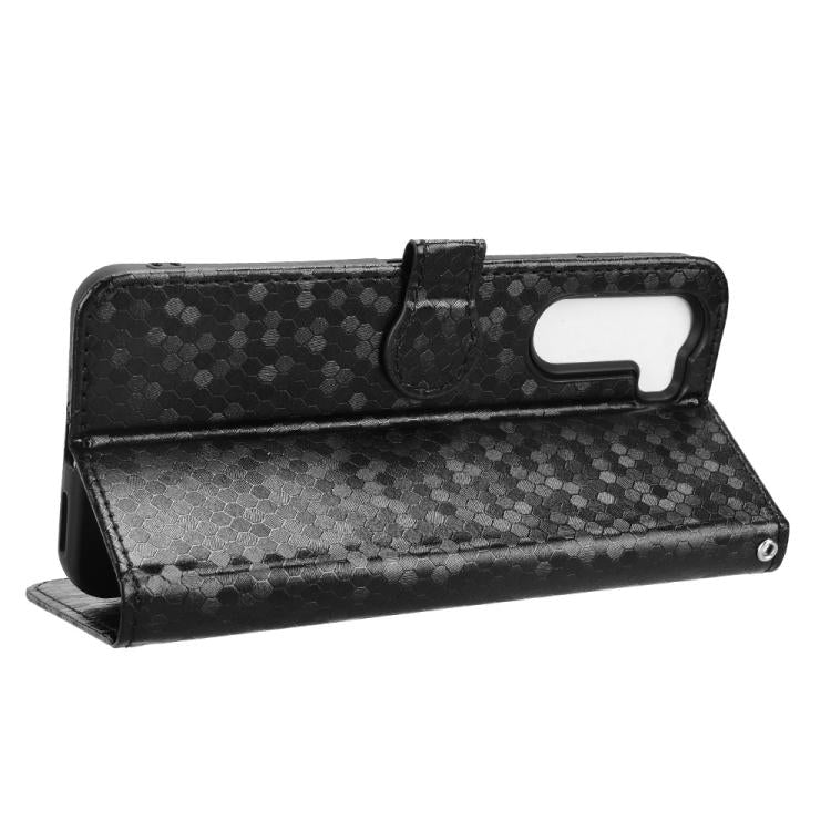 For ZTE Nubia S 5G A403ZT Honeycomb Dot Texture Leather Phone Case