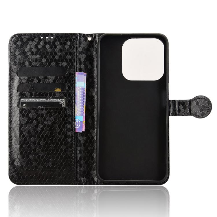 For ZTE Blade V70 Design 4G / V70 Vita Honeycomb Dot Texture Leather Phone Case